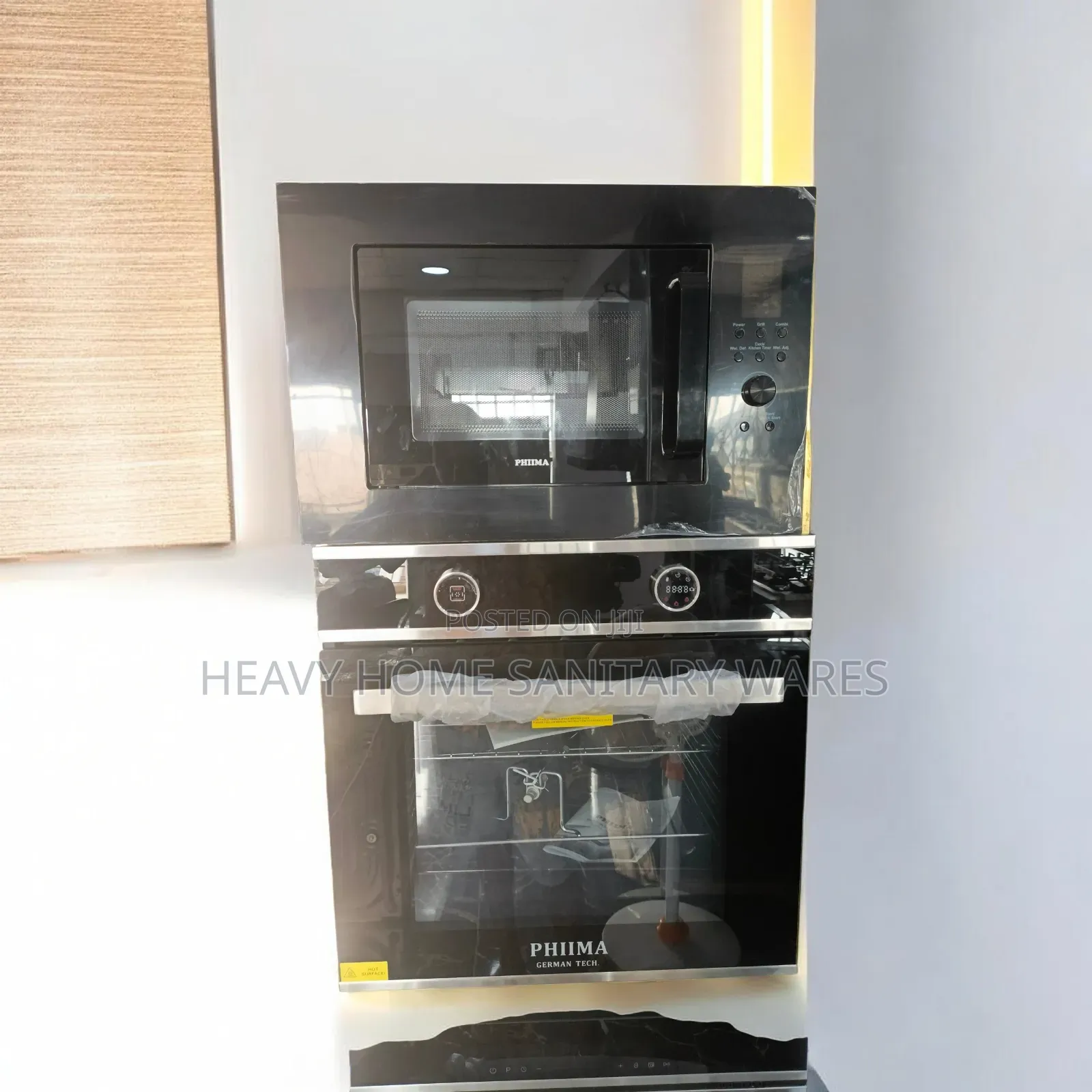 Microwave and Oven