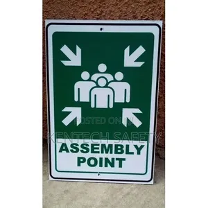 Fire Assembly Point Signages