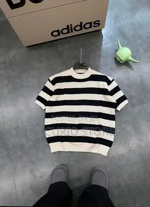 New Body Hug Thick Knitted T-Shirt