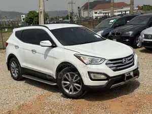 Hyundai Santa Fe Limited 4dr SUV AWD (3.3L 6cyl 6A) 2014 White
