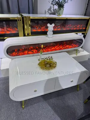 Brand New Imported Fire Plate Tv Stand and Center Table Available