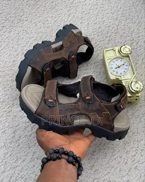 Cartapillar Sole Leather Sandals