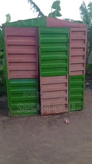Strong Iron Kiosk Container 6ft by 8ft.