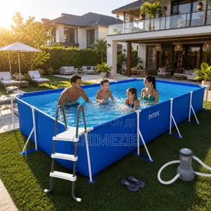 Intex 15feet Family Fun Swimming Pool Wit Ladder Water Filter Pump