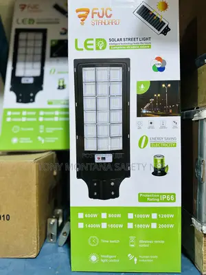 Fjc Standard Led Solar Street Light (600w , 1000w , 1,600w ,2000w)