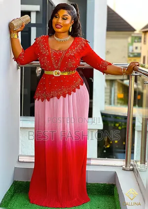 Red Turkish Formal Dinner Gown