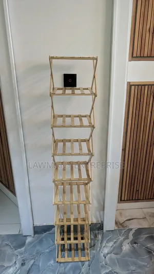Bamboo Shoe Rack