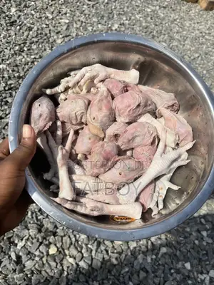 Chicken Head, Feet, Bumbum and Liver