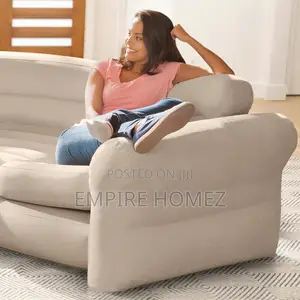Inflatable Corner Sofa With 4 Person Capacity,