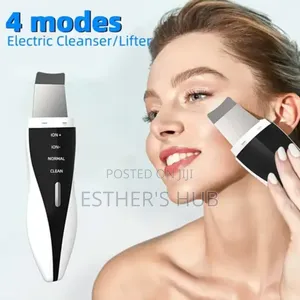 Hight Quality Ultra Sound Led Light Facial Scrubber Device