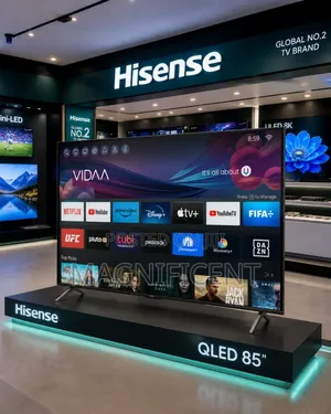 Original Hisense 85-Inch Qled Smart Tv – Brand New Carton at Hisense