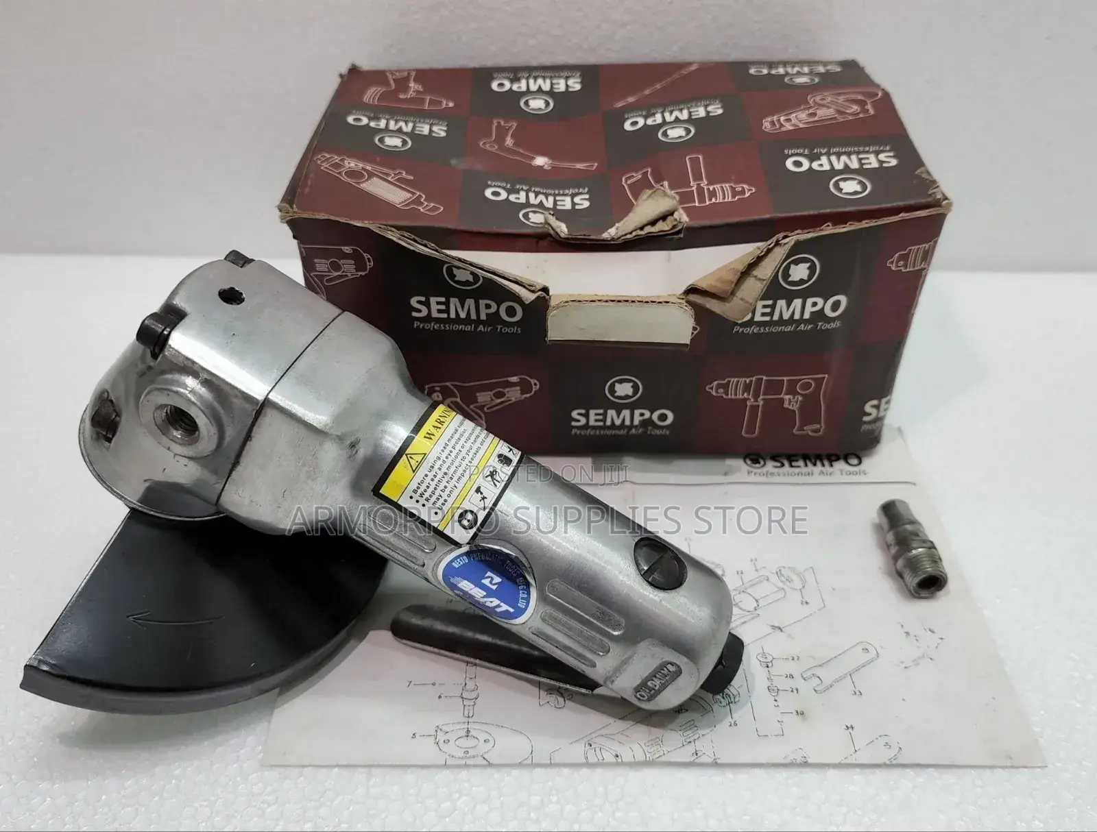 Pneumatic Angle Grinder