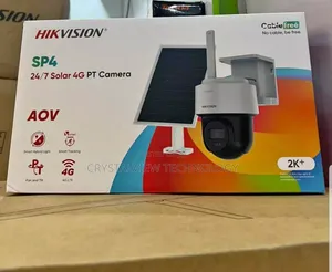 Hikvision 4mp Solar Powered Camera With Two-Way Audio