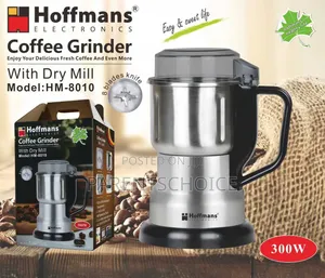 Hoffmans Hm-8010 Dry Mill Coffee Grinder 300w