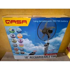 Qasa 18 Inches Rechargeable Fan