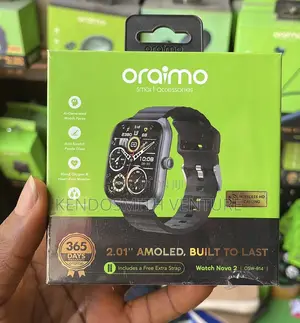 Oraimo Watch Nova 2 Smartwatch – Amoled Display Bluetooth Calling