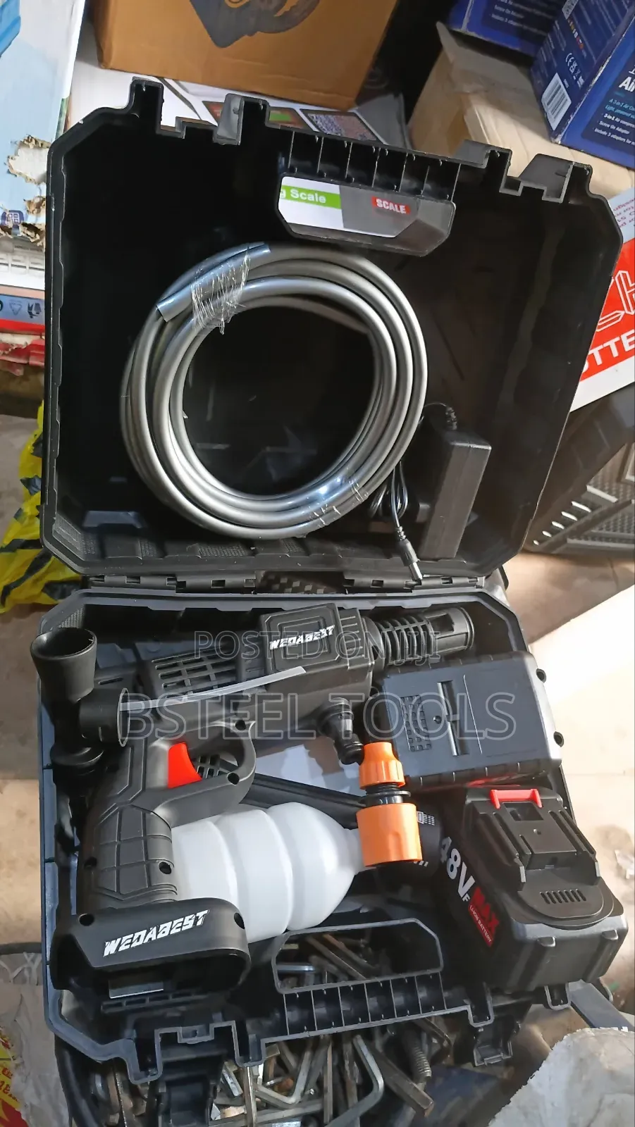 Cordless Pressure Washer – Portable Powerful Cleaning Machine