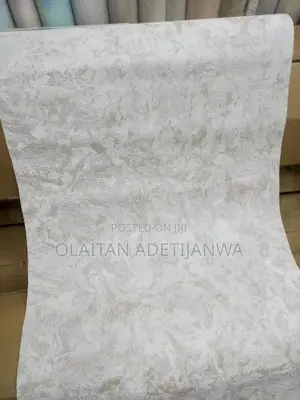 Non Woven Limewash Wallpaper for Home and Office