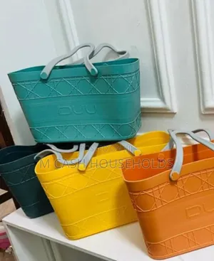Colorful Plastic Storage Baskets
