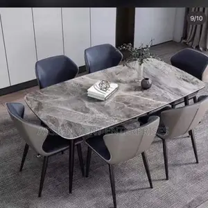 6 Seaters Marble Dinning