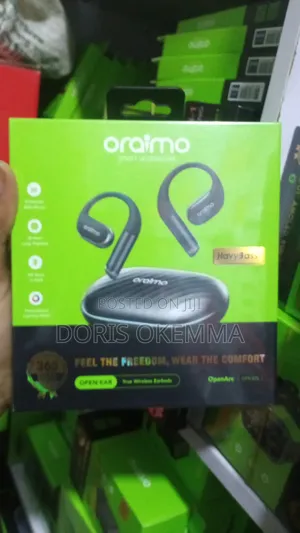 Oraimo Spacearc X Burna Boy (Opn-675) Open-Ear Wireless Earbuds 