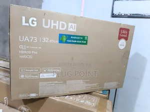 Lg 32" Smart Tv With Youtube, Netflix and Other Features