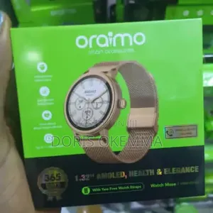 Oraimo Watch Muse (Osw-831n) 1.32" Amoled Luxury Smartwatch 