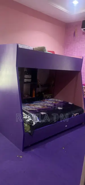 Double Bunk Lilac Pink Bed