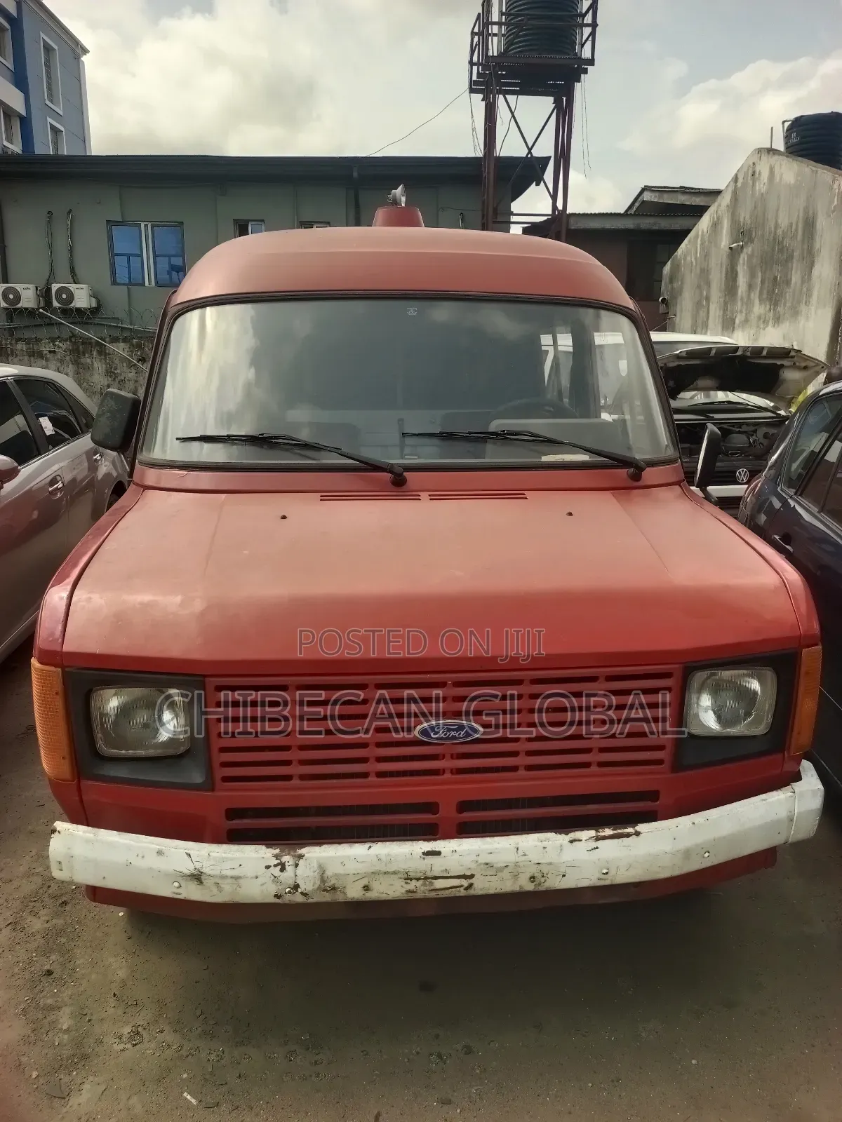 Ford Transit 1990 Red