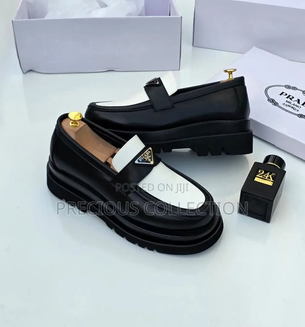 Two Toned Double Sole Prada Shoe