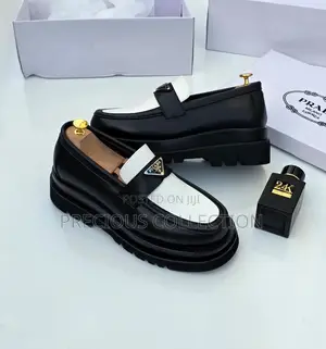 Two Toned Double Sole Prada Shoe