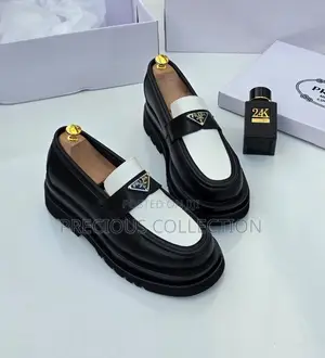 Two Toned Double Sole Prada Shoe