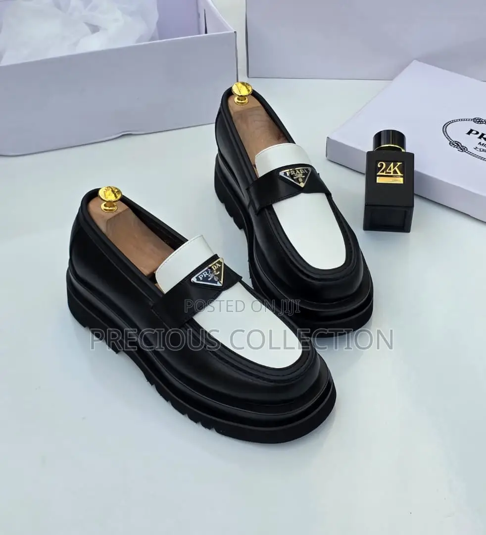 Two Toned Double Sole Prada Shoe