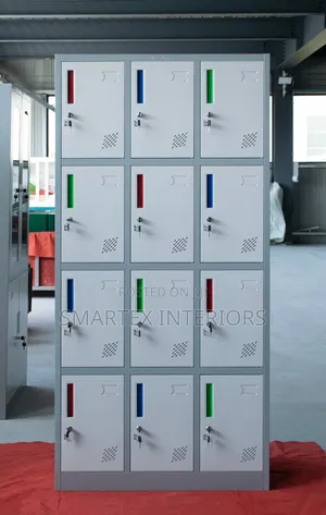 Imported Quality 12 Doors Metal Workers Locker