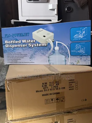 Flo-Powerjet Bottled Water Dispenser Pump System Electric