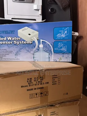 Flo-Powerjet Electric Bottled Water Pump Dispenser System Full Set