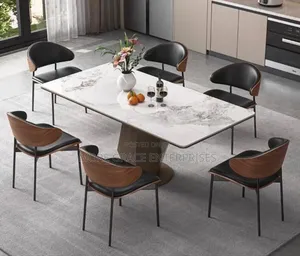 6 Seater Marble Dining Set