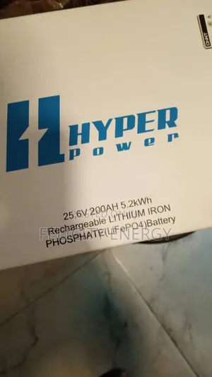 Hyper Lithium Battery 5kwh/ 24v