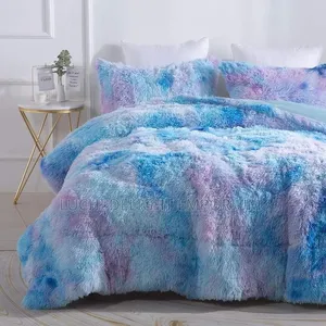 Fluffy Fur Duvet Bedsheets and Pillowcase Set-7/7