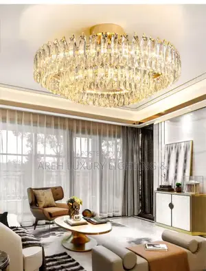 Crystal Ceiling Chandeliers New Led Lights Luxury Lamp Home Decor