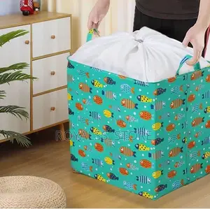 Multicolored Foldable Laundry Basket Laundry Bag 100l Capacity