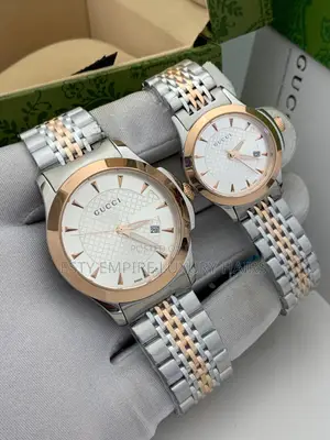 High Quality Luxury Gucci Chain Couple Wristwatch