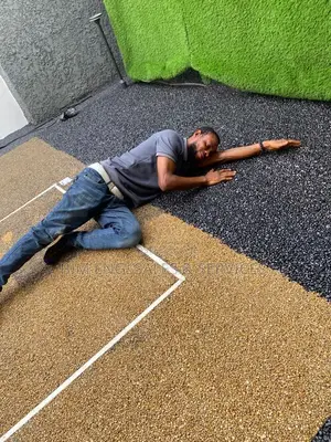Brown and Black Concrete