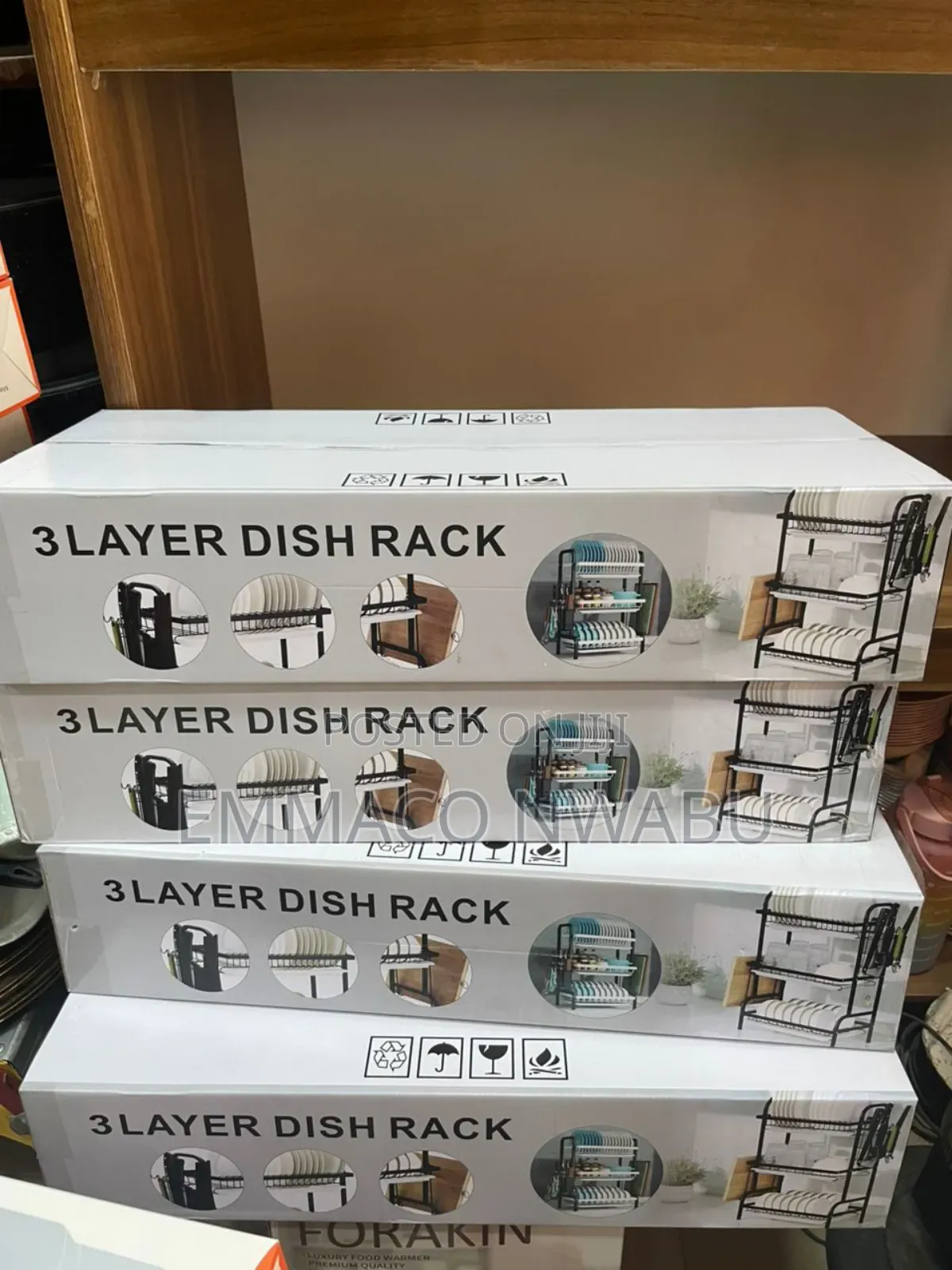 3 Layer Dish Rack