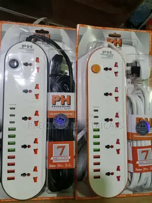 Ph Pridehome 084u Extension Box 5 Socket 8usb 3type-C 7m | | ₦7000