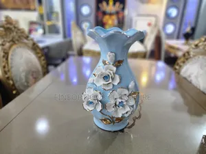 Azure Bloom Vase