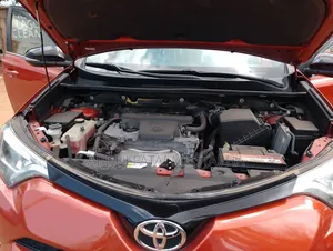 Toyota RAV4 SE FWD (2.5L 4cyl 6A) 2016 Orange
