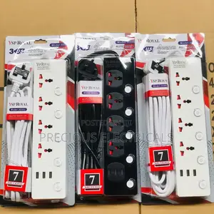 Ysp Royal 3035u Extension 4 Socket 3usb 7m Individual Switch
