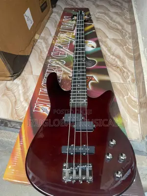 Bass Guitar 4strings Passive 24 Flat’S Professional Guiter