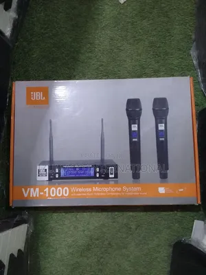 JBL Vm-1000 Wireless Microphone System – Clear Sound Performance